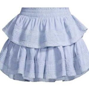 Day + moon skirt womens size medium (light blue)